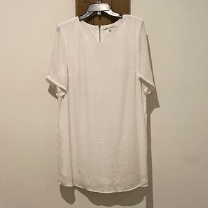 Daniel Rainn White Short Sleeve Dress